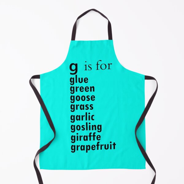Item preview, The g is for glue: Alphabet a-z Words - Alphabet Words designed and sold by matrixvip.