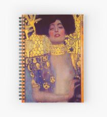Judith by Gustav Klimt Spiral Notebook
