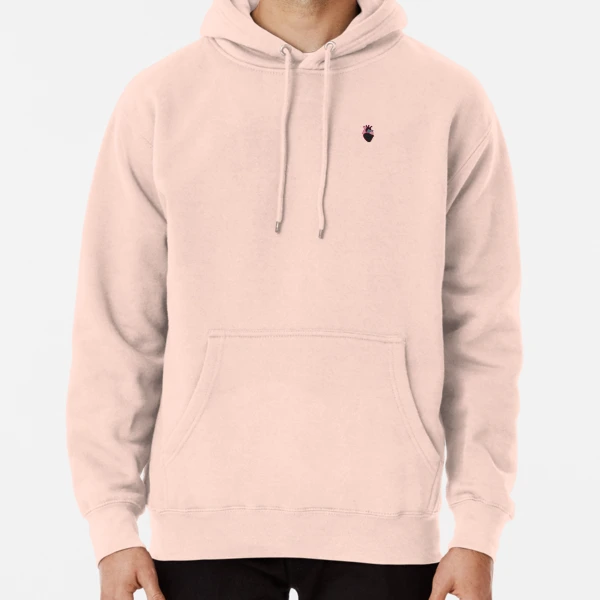 Pink polo hoodie online mens