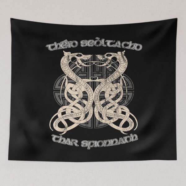 Item preview, Cunning Overcomes Strength, Traditional Celtic Proverb Dragon Design, Celtic Gifts designed and sold by Proverbial Wisdom Design.