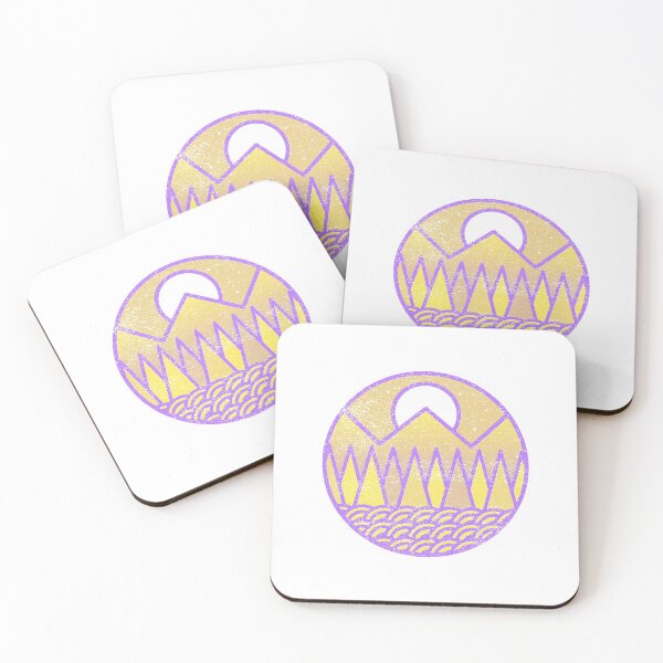 Item preview, YELLOW PURPLE MOUNTAINS COLLECTION designed and sold by WILDROAM.