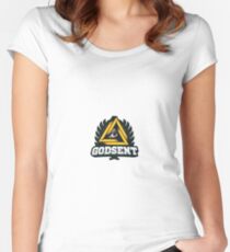 GODSENT Women's Fitted Scoop T-Shirt