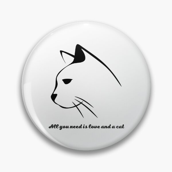 Item preview, Todo lo que necesitas es amor y un gato. designed and sold by Interdit.