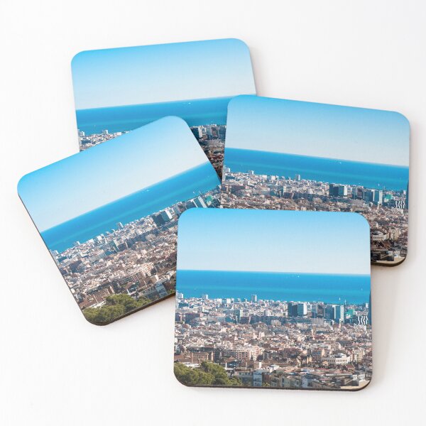 Item preview, Panoramic view over Barcelona - Catalonia - Spain designed and sold by PHOTO-E-MOTION.