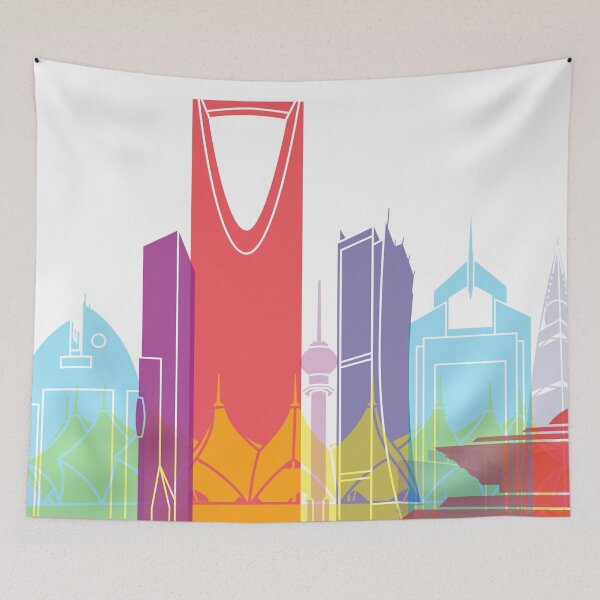Item preview, Riyadh skyline pop designed and sold by paulrommer.