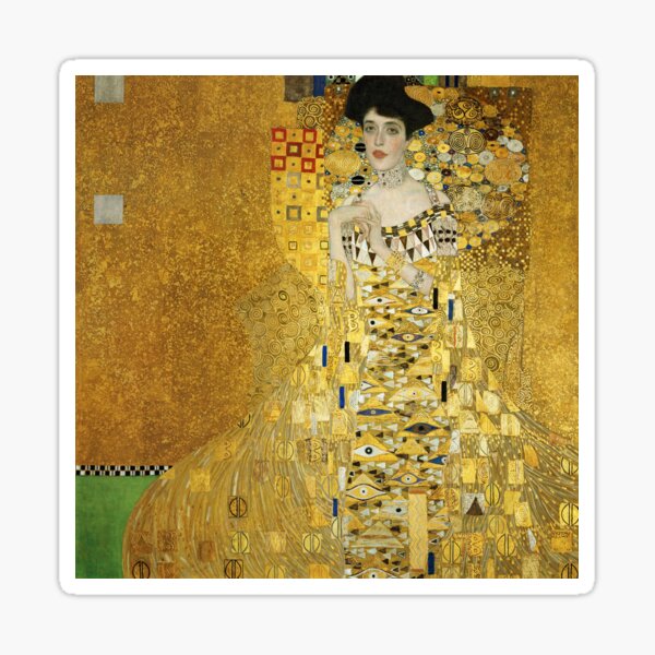 Aperçu de l'œuvre Adele Bloch-Bauer I par Gustav Klimt créée et vendue par Vintage Designs +.