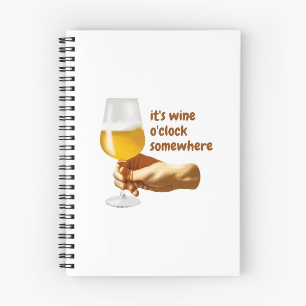 Item preview, wine o'clock somewhere - funny designed and sold by SunsetCloud.