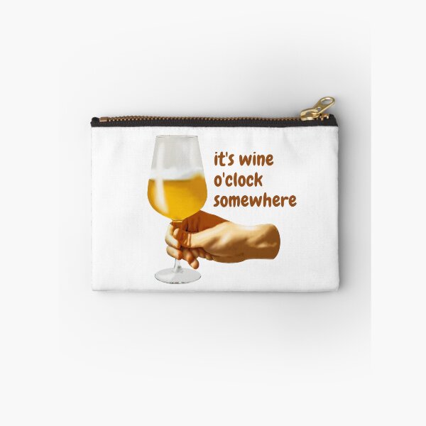 Item preview, wine o'clock somewhere - funny designed and sold by SunsetCloud.