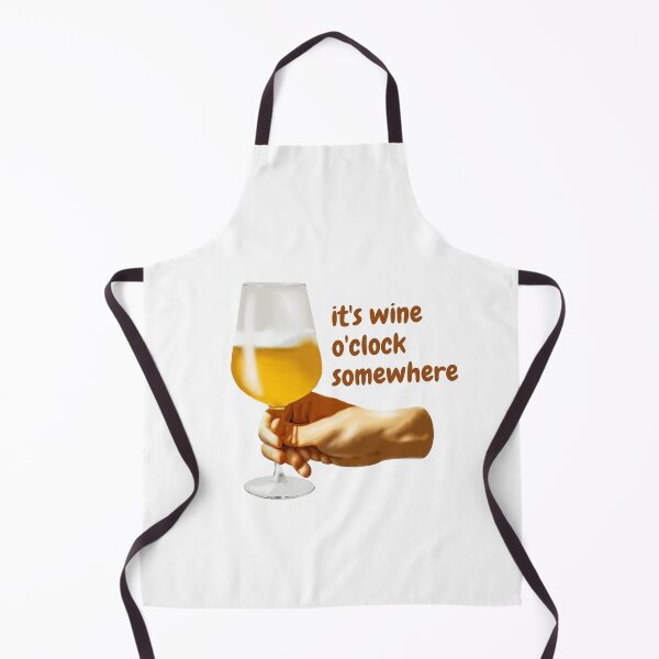 Item preview, wine o'clock somewhere - funny designed and sold by SunsetCloud.