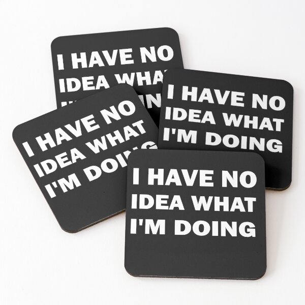 Item preview, I Have No Idea What I`m Doing funny tee gift designed and sold by alfa-rouk.