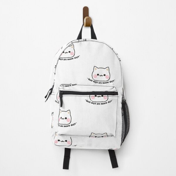 Item preview, Best Days Are Meowdays sticker designed and sold by Zubiaxoo.