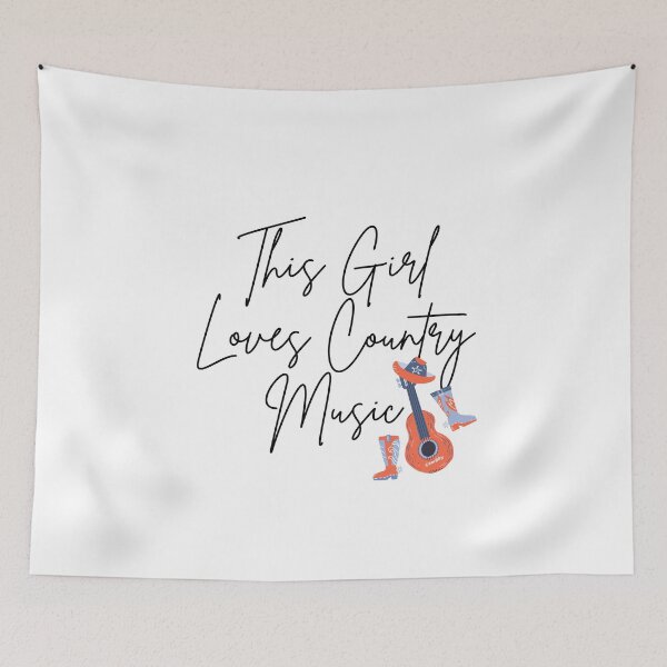 Item preview, This Girl Loves Country Music designed and sold by Nikiolilalala.