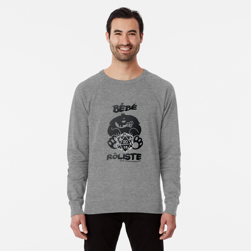 Aperçu de l'œuvre Sweatshirt léger créée et vendue par LaLoutreRoliste.