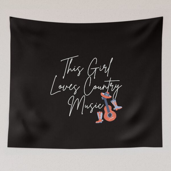 Item preview, This Girl Loves Country Music designed and sold by Nikiolilalala.