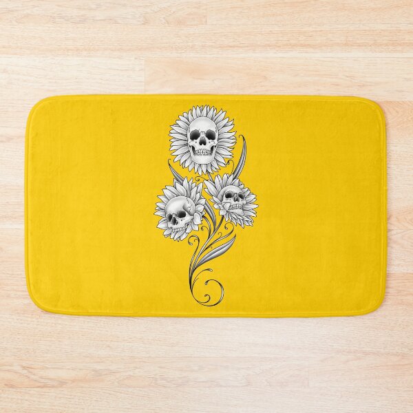 Item preview, Skull Sunflowers designed and sold by Artddicted.