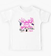 Personalised Gymnastics Collage - Makaylah Kids Tee