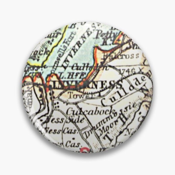 Item preview, INVERNESS & surrounding area map 1899 designed and sold by yourscotland.