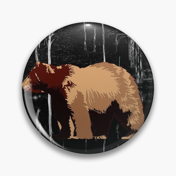 Item preview, Strong grizzly bear designed and sold by wataraadam.