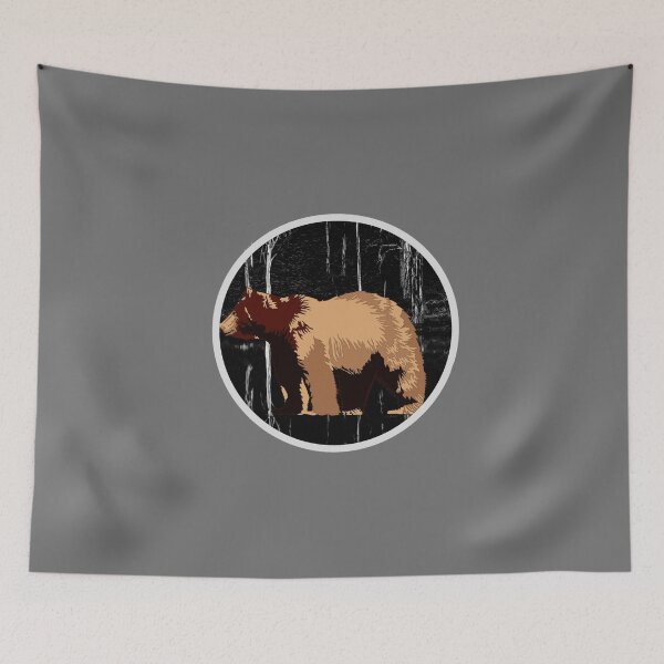 Item preview, Strong grizzly bear designed and sold by wataraadam.