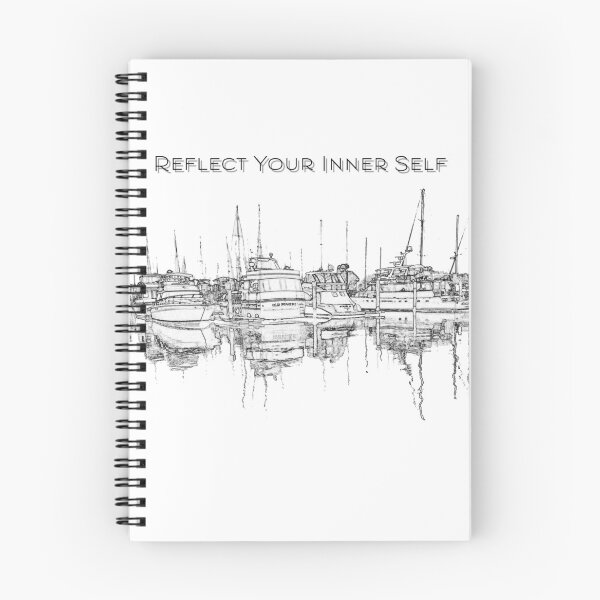 Item preview, Reflect Your Inner Self - White Boat Design designed and sold by Hunter-Designs.