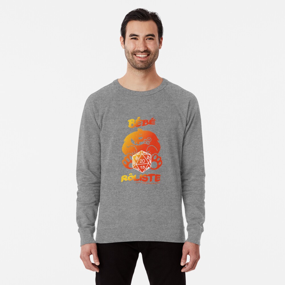Aperçu de l'œuvre Sweatshirt léger créée et vendue par LaLoutreRoliste.