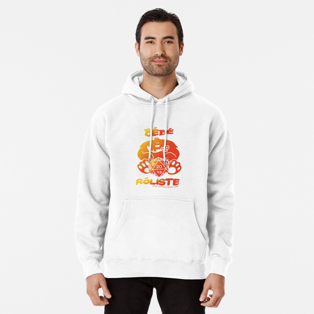 Aperçu de l'œuvre Sweat à capuche épais créée et vendue par LaLoutreRoliste.