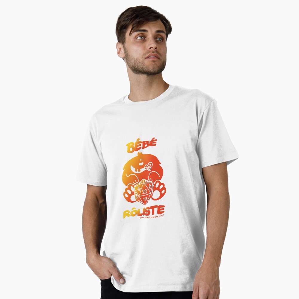 Aperçu de l'œuvre T-shirt premium créée et vendue par LaLoutreRoliste.