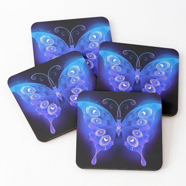 Item preview, Luminous Indigo butterfly designed and sold by NexusArts.