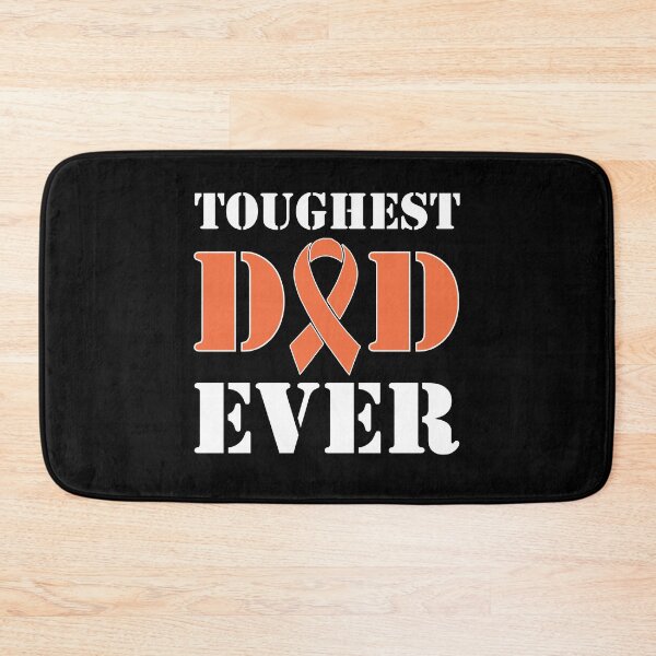Item preview, Leukemia Cancer Toughest Dad Support designed and sold by BibiTeeDesign.