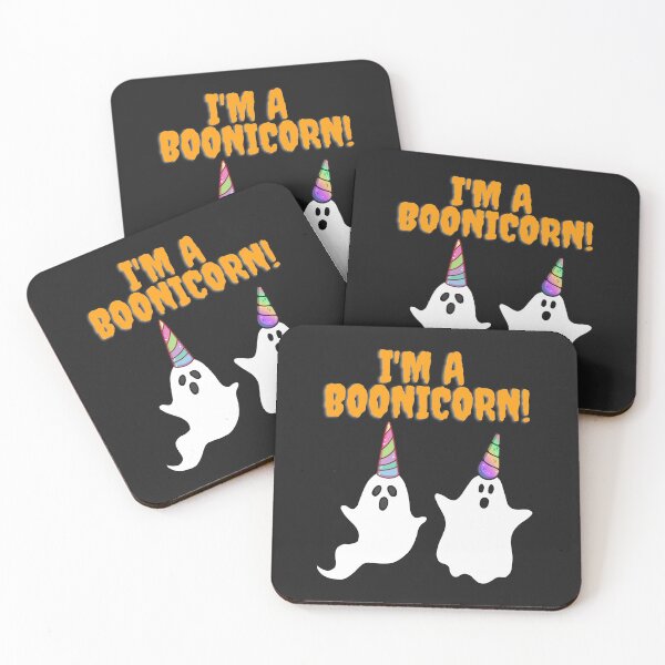 Item preview, Halloween unicorn ghost Boonicorn - I'm a Boonicorn designed and sold by PinkArtDesigns.