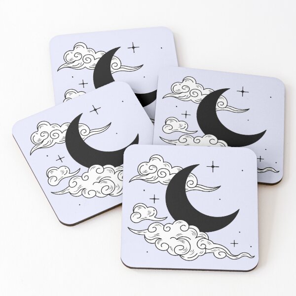 Item preview, moon middle of cloud  designed and sold by gusfink01.