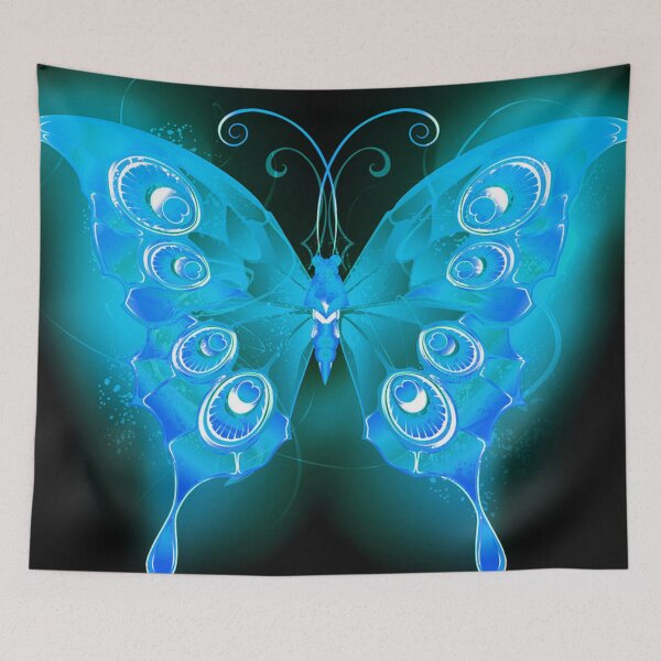 Item preview, Luminous Aqua butterfly designed and sold by NexusArts.