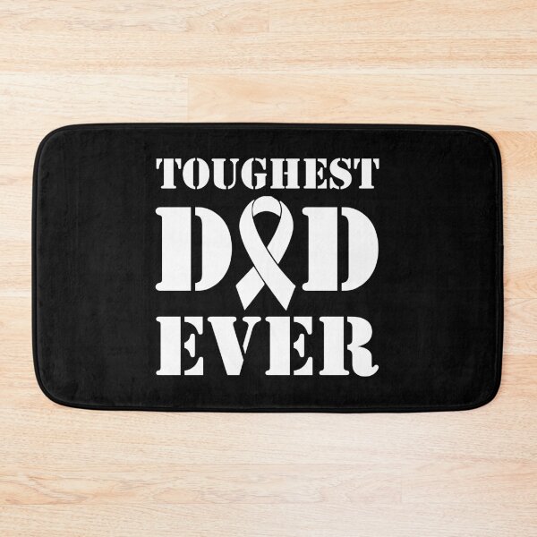 Item preview, Lung Cancer Toughest Dad Support designed and sold by BibiTeeDesign.