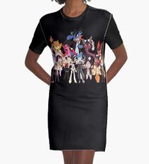 Super Pokeronpa 2 Graphic T-Shirt Dress