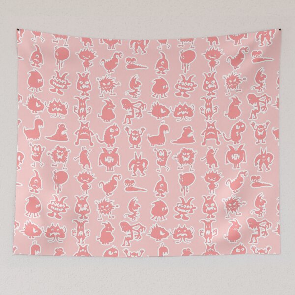 Item preview, Little Pink Monsters designed and sold by Kelly  Thompson.
