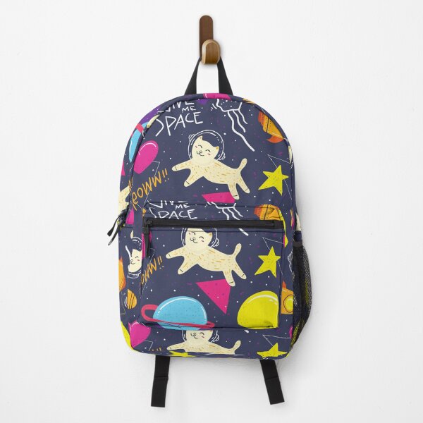 Item preview, Adorable Alien Astronaut Kittycat Typography Pattern designed and sold by ozunu.