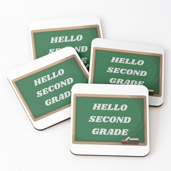Item preview, hello second grade back to school designed and sold by InsaneCorner.