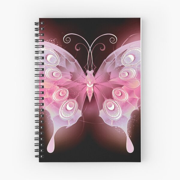 Item preview, Luminous Rose Quartz butterfly designed and sold by NexusArts.