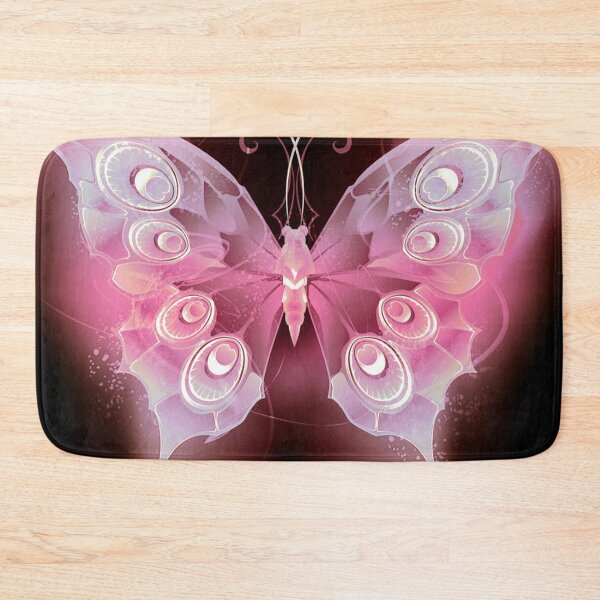 Item preview, Luminous Rose Quartz butterfly designed and sold by NexusArts.