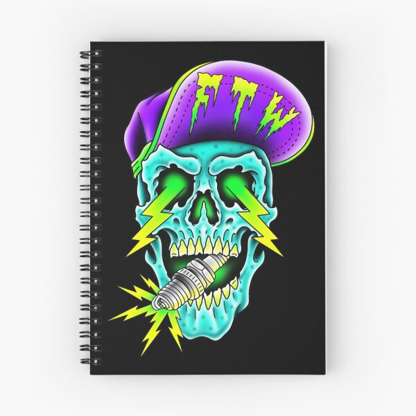 Item preview, FTW Skull & Sparkplug designed and sold by Artddicted.