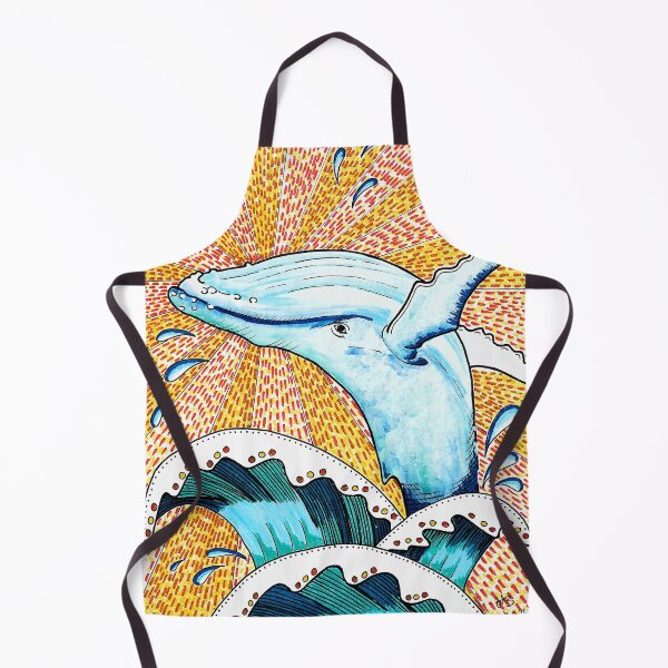 Item preview, Humpback Whale Leaping Out Of The Sea designed and sold by JulieSpriddle.