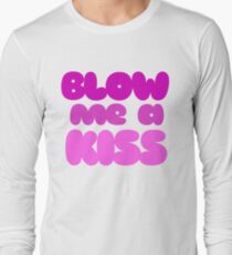 BLOW me a kiss Langarmshirt