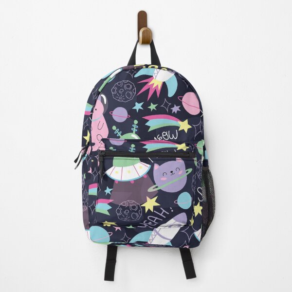 Item preview, Adorable Alien Astronaut Kittycat Spaceship Pattern designed and sold by ozunu.