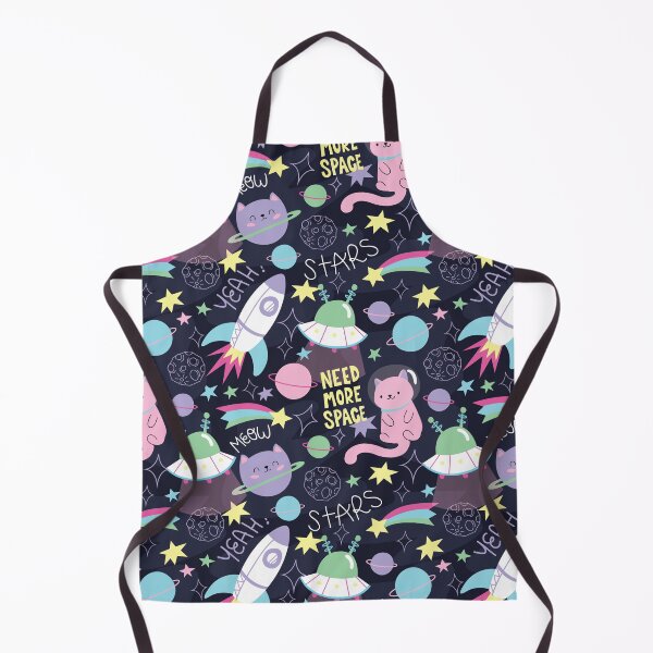 Item preview, Adorable Alien Astronaut Kittycat Spaceship Pattern designed and sold by ozunu.