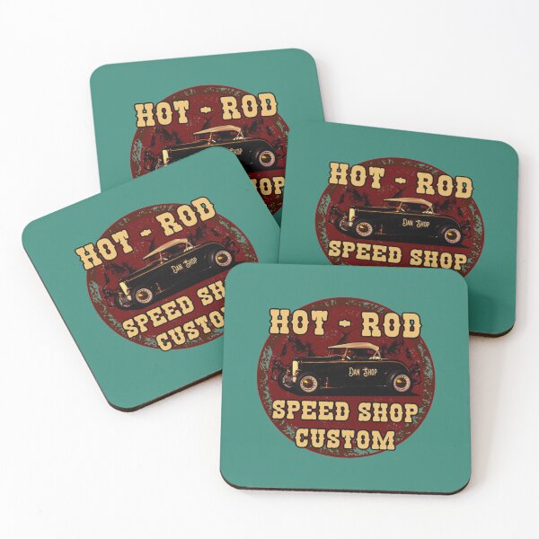 Item preview, Hot Rod Hot Rod Personalizado Retro Vintage designed and sold by HarryWink.