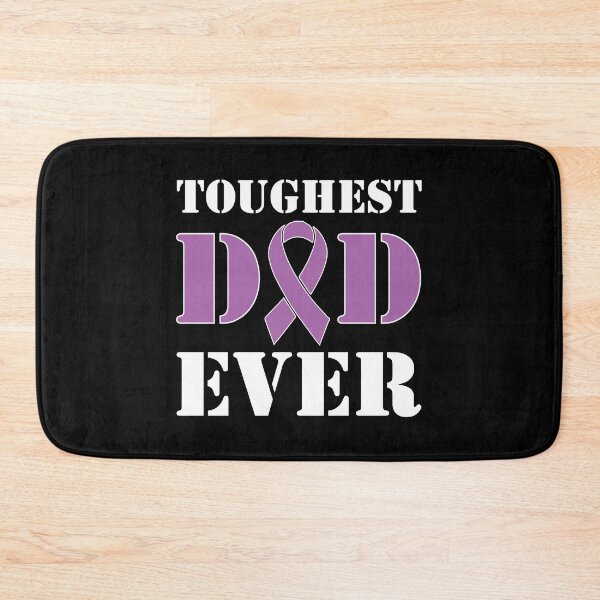 Item preview, Pancreatic Cancer Toughest Dad Support designed and sold by BibiTeeDesign.