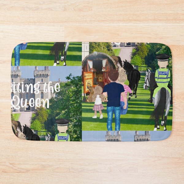 Item preview, visiting the Queen designed and sold by amy greaves.