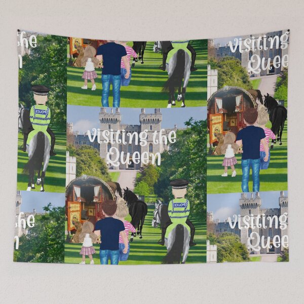 Item preview, visiting the Queen designed and sold by amy greaves.