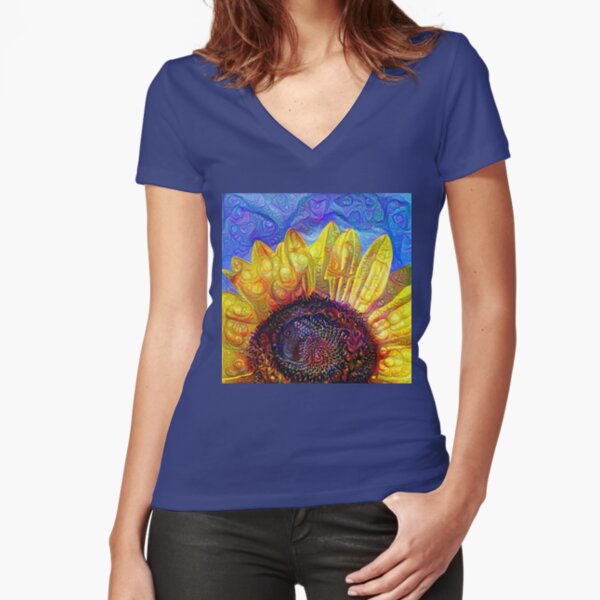 Fitted V-Neck T-Shirt