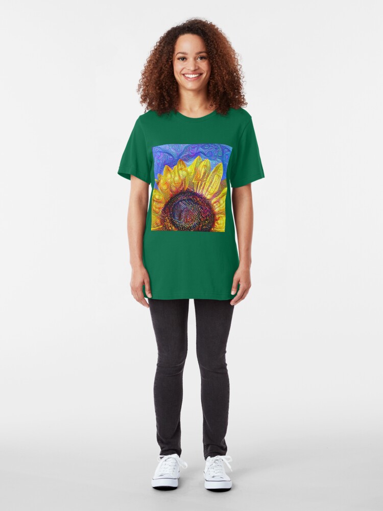 Alternate view of Solar eyelashes Slim Fit T-Shirt